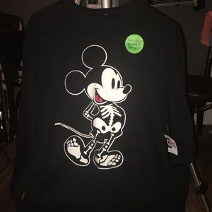 Micky lonsleeve skeleton tee